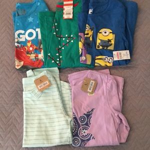 5 Girls size L (10/12) Long Sleeve shirts